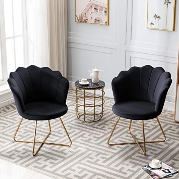 Stylish DUHOME Velvet Accent Chair for Living Room