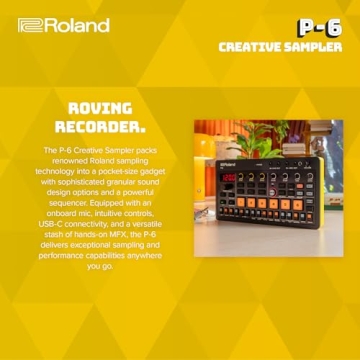 Roland AIRA Compact P-6: Granular Sampler & Sequencer