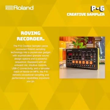 Roland AIRA Compact P-6: Granular Sampler & Sequencer
