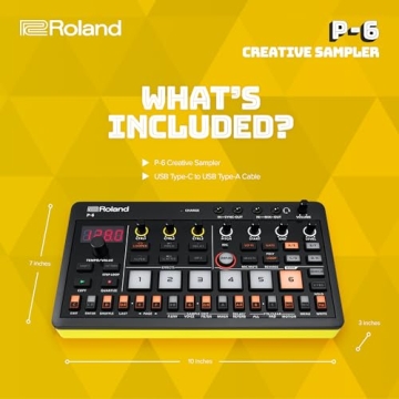 Roland AIRA Compact P-6: Granular Sampler & Sequencer