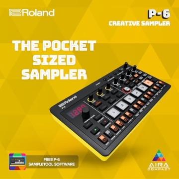 Roland AIRA Compact P-6: Granular Sampler & Sequencer