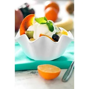 Foraineam 6 Pack Flower Shaped Dessert Bowls For Any Occasion