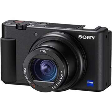 Sony ZV-1 Digital Camera Bundle for Vloggers and Creators