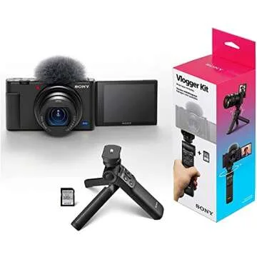 Sony ZV-1 Digital Camera Bundle for Vloggers and Creators