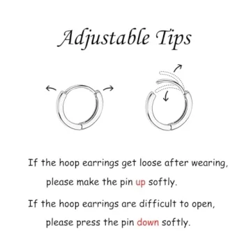 Cute 925 Sterling Silver Bow Hoop Earrings for Women