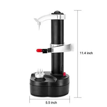 LUCKSTAR Electric Peeler for Quick Fruit and Vegetable Peeling