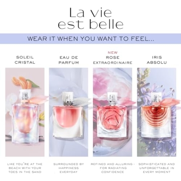 Lancôme La Vie Est Belle Eau de Parfum - Floral & Sweet Fragrance for Women, 5 Oz