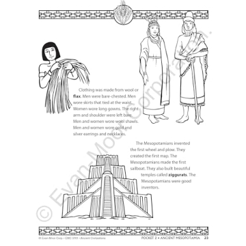 History Pockets: Ancient Civilizations Workbook for Kids