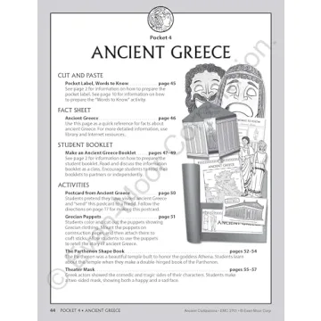 History Pockets: Ancient Civilizations Workbook for Kids