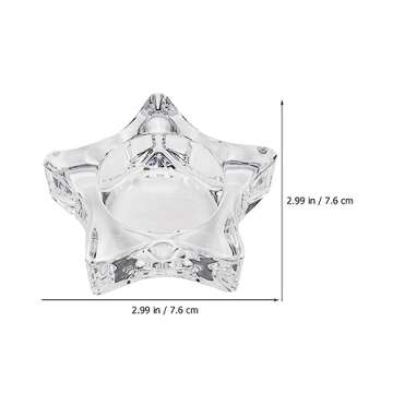 Elegant Star Shaped Tealight Candle Holder Set for Home