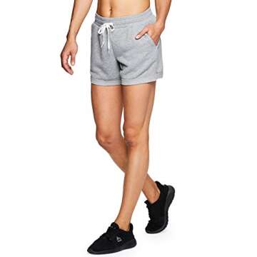 RBX Active Women's French Terry Workout Lounge Shorts