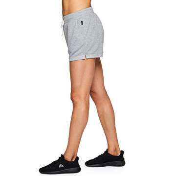 RBX Active Women's French Terry Workout Lounge Shorts