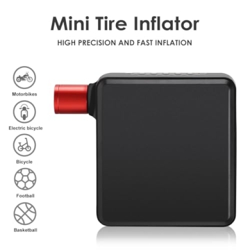 Mini Electric Bike Pump 150 PSI for Fast Tire Inflation