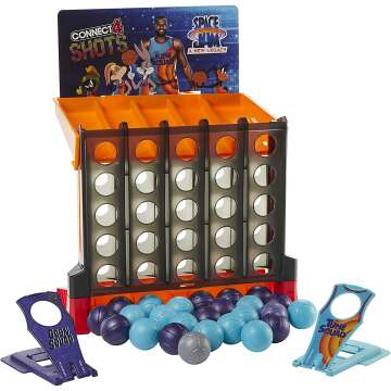 Fast-Action Connect 4 Shots: Space Jam Edition