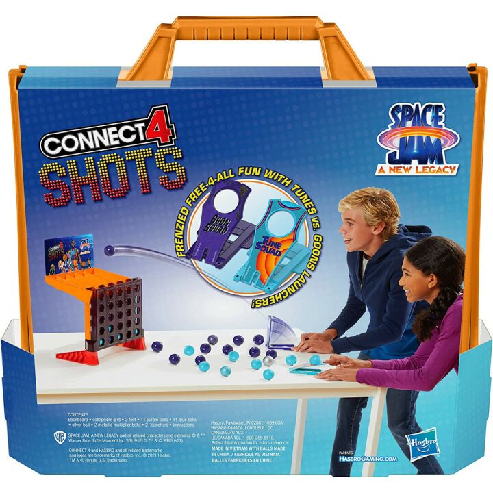 Fast-Action Connect 4 Shots: Space Jam Edition