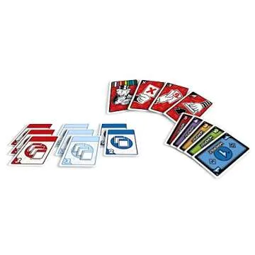 Monopoly BID: Fast-Paced Family Card Game for 4 Players