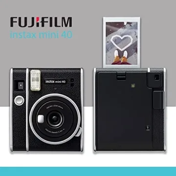 Fujifilm Instax Mini 40 Vintage Instant Camera & Film Bundle