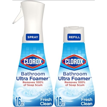 Clorox Bathroom Ultra Foamer for Effortless Cleaning Solutions