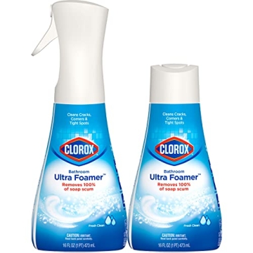 Clorox Bathroom Ultra Foamer for Effortless Cleaning Solutions
