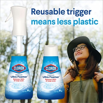 Clorox Bathroom Ultra Foamer for Effortless Cleaning Solutions