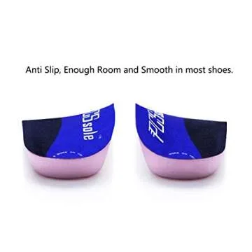 PCSsole 3/4 Orthotic Insoles for Flat Feet and Pain Relief