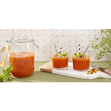 Le Parfait Super Jar - Durable French Glass Canning Container