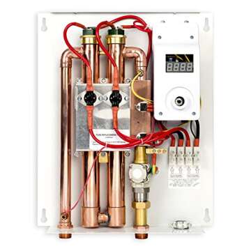 Eemax EEM24018 Electric Tankless Water Heater, Blue