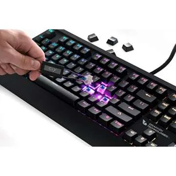 Drakken Tech Spektrum Gaming Keyboard with Kailh Blue Switches