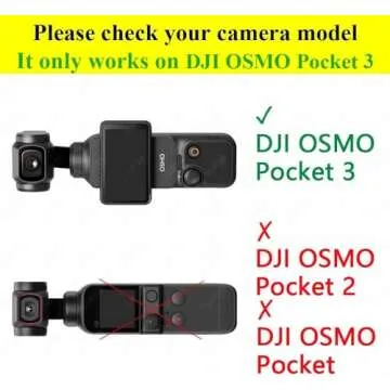 ULBTER Lens Protector for DJI Osmo Pocket 3 - 9H Hardness