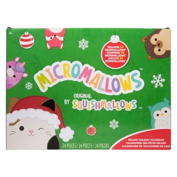Squishmallows 24-Day Holiday Advent Calendar for Kids