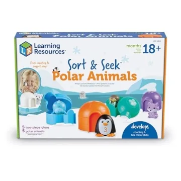 Learning Resources Polar Animals Educational Toy Set for Kids