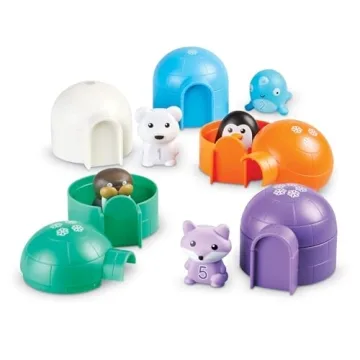 Learning Resources Polar Animals Educational Toy Set for Kids