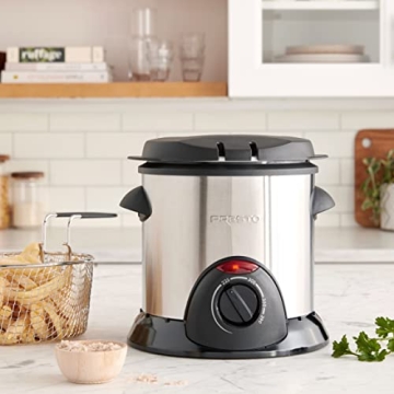 Compact Presto Electric Deep Fryer for Your Favorite Fried Foods