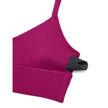 CRZ YOGA Butterluxe V Neck Sports Bra for Women
