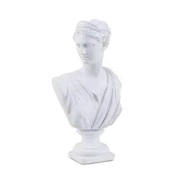 Beonueni Roman Goddess Bust Statue, Elegant Home Decor