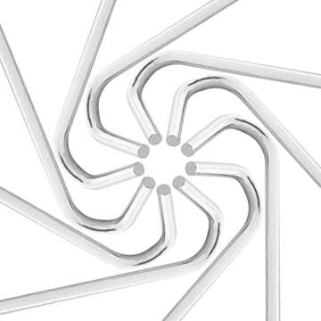 Super Z Outlet 9" Galvanized Non-Rust Anchoring Tent Stakes Pegs for Outdoor Camping, Soil Patio Gardening, Canopies, Landscaping Trim (20)