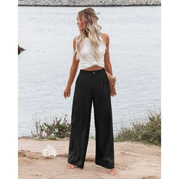 Buy Angerella Plus Size Wide Leg Pants | Stylish & Comfortable