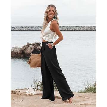 Buy Angerella Plus Size Wide Leg Pants | Stylish & Comfortable