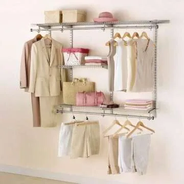 Rubbermaid Configurations Expandable Closet Organizer Kit