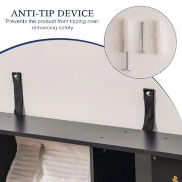 ROBOTIME Wooden Play Kitchen for Toddlers and Kids, Toy Kitchen Set with Ice Maker and Coffee Machine, Realistic Toddler Kitchen Set, Gift for Girls Boys Ages 3+