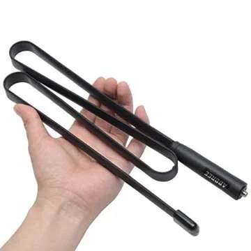 ABBREE 42.5" Flexible Ham Radio Antenna for Outdoors