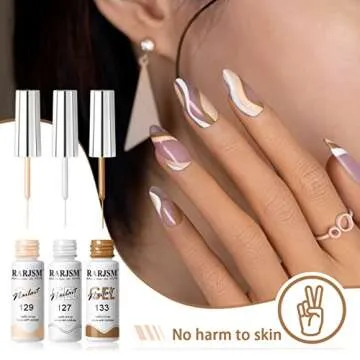 Experience RARJSM Gel Nail Art with 12 Vivid Colors