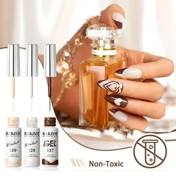 Experience RARJSM Gel Nail Art with 12 Vivid Colors