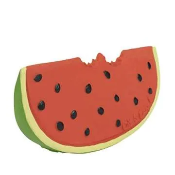 Oli & Carol Natural Rubber Teether - Fruit Shaped Teething Toy for Babies 0-12 Months | Baby Teethin...