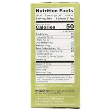 Le Pain Crispbread Buckwheat - Gluten Free Snack Delight