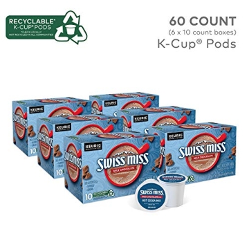 Swiss Miss Milk Chocolate Cocoa K-Cups - 60 Count