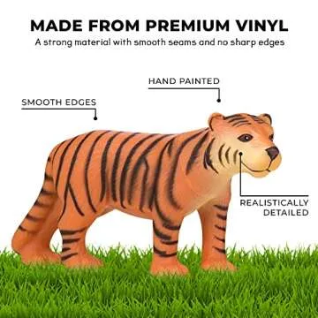 Learning Minds Jumbo Safari Animal Figures for Kids