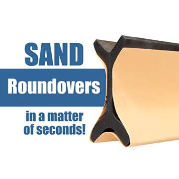 Fulton 11 Piece 21 Profile Contour and Angle Sanding Grip Pack for Sanding Inside and Outside Angles Beads Corners Flutes Sign Lettering Ceramics Molding Plastic Auto Body Marine Wood & Around Home