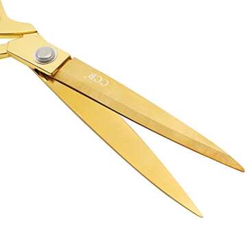 Gold Professional Sewing Scissors - Durable & Elegant