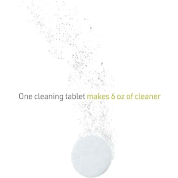 simplehuman Multi-Surface Cleaning Tablets, Eco-Friendly, Safe Around Kids & Pets, Citrus Grapefruit Scent, 12 Pack Tablets (Makes 72 oz of Spray Cleaner)